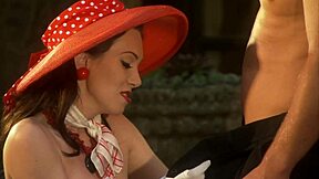 Mature Brunette Slut Sucking Cock and Fucking