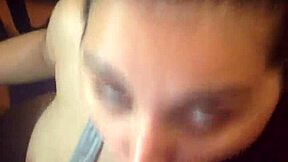 Nancy Miami Sucks That Huge Cock Wildly!