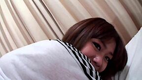 Does Nozomi Kahara's hairy pussy get fucked hard with toys?