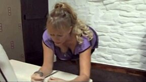 Bold Voyeur Spies On Boobs In Bra And Downblouse