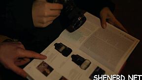 Nerdy Playgirl Impaled On Strapon! Rough Fucking In POV, Horny Teen 18+ Slut Allure!