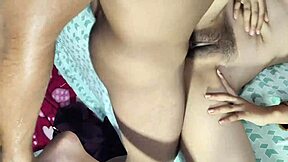 The girl next door indulges in secret fucking with a big black cock