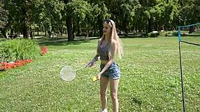 Playful babe sladyen skaya invites stranger for intense anal sex with deepthroat and facial.