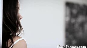 Stepteen Bent Over for Taboo Anal Drilling