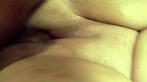 Extremely fat amateur enjoys fucking with a big black cock