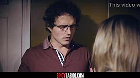 Brunette Girlfriend Sneaks Sex with Boyfriend in Doggystyle