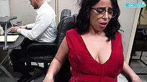 Can Huge Squirts Soak Office Floors In Extreme Orgasm Compilation?