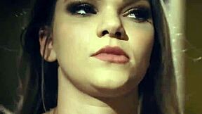 Brunette Girlfriend Sneaks Sex with Boyfriend in Doggystyle