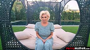 classy step mother strips for visual orgasm