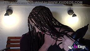 monica neni teaches a friend about faking despite being young