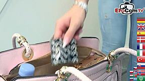 skinny brunette teen picked up on street