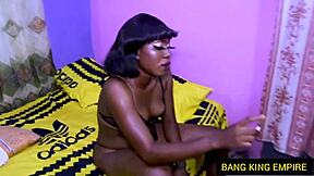 Did you see this beautiful ebony latina getting fucked by her ex boyfriend's monster cock?