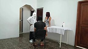 Cheating whore fucked by doctor