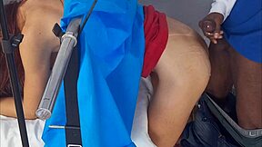 doctor inseminates housewife from behind cuckold