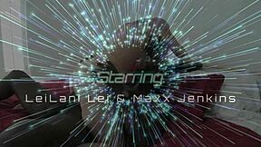 Sir Maxximus Parks His Huge Dick Inside Leilani Lei's Wet Asshole!