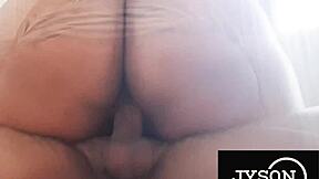 Hey short clip who wants this big ass dropping hard on the dick like comment and subscribe for full video