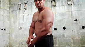 Yuri Gaúcho, The Brazilian Muscle Man, Showcases His Anaconda In A Big Cumload Scene