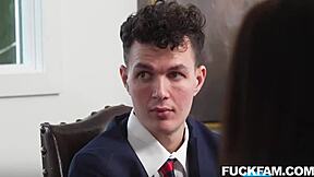 Rival Stepsisters Suck and Fuck Elias