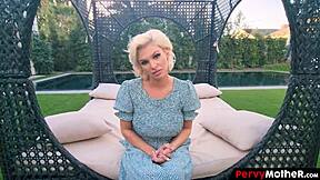 classy step mother strips for visual orgasm