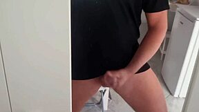 Best friend's wife rides huge dick hard
