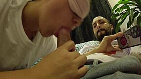 Colombian latina stepmother gives tattooed blowjob on monster cock after billion xvideos views.