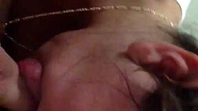 Oh wow, she's sucking her boyfriend's dick so passionately right now!