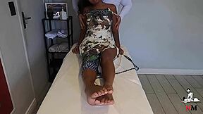 Wife's Amateur Massage Turns to Masturbation