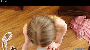 hey, that slutty blonde with big tits creampies her step brother?