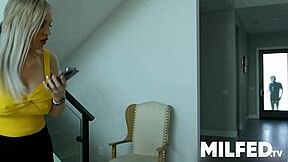 Hot MILF Seduces Young Neighbor for Intense Fuck!