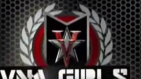 Sara Jay passionately fucks dildo in lingerie scene