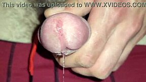 Teasing My Tied Up Cock Until It Drips and Cums