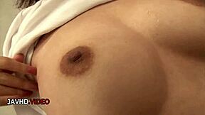 i watched the steamy jav teen babe explore her pussy with toys