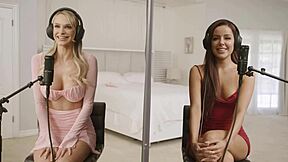 Vanna Bardot And Emma Hix Scissor Until Intense Orgasm