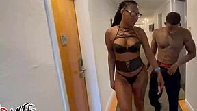 Bubble Butt Baddie Bella Creams Over BBC Before Going Out