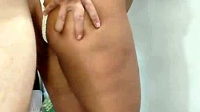 Latina gets anal creampie from stepfather