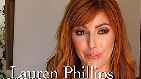 The stacked milf next door lauren phillips squirted crazy all over my cock adult time