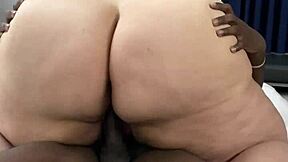 i love riding that big black cock as a bbw