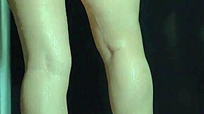 College babes soapy shower big ass bouncing & bubbles