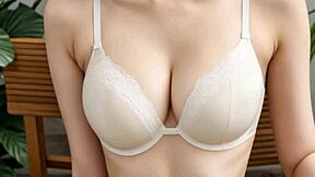 Cute kawaii japanese lingerie models in panties