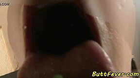 Bootylicious Eurobabe Assfucked After Blowjob: Glamour Doggy and Cum in Mouth