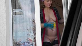 dude, i saw this naked milf in the taxi without panties!