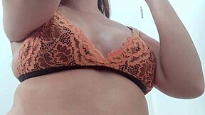 Brazilian Ass and Tits Getting Ready for Work