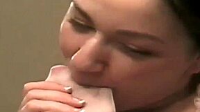 She Gets Wet In Pantyhose