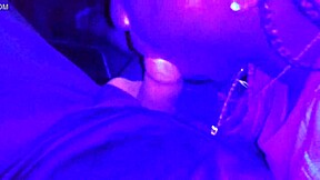 Ebony Teen Gags On Latin Dick Deeply.