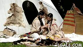 Two Lesbian Girls Enjoy Time Together