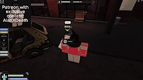 Fucked this girl hard in the Roblox condo!