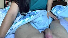 Slutty Brunette Deep Blowjob On Big Pink Cock