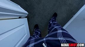 Step granny luring me into her bedroom?