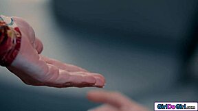 Redhead Nipples Pulled Facesat By Busty Dominant Milf