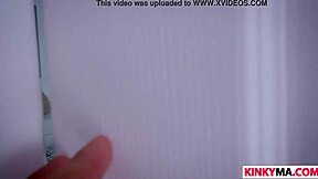 Vanessa Cage's stepmother gets stretched in a threesome with teen 18+